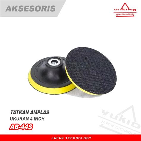 Jual Tatakan Amplas Bulat Gerinda Tangan 4 Inch Tatakan Amplas Velcro