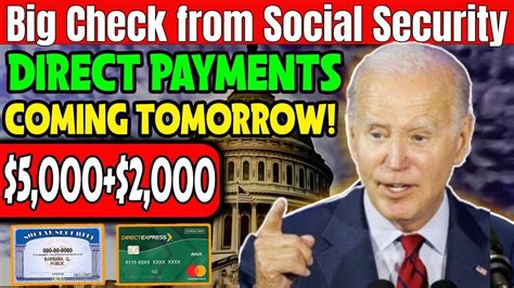 If You Are Eligible For The Big Special Check From Social Security You