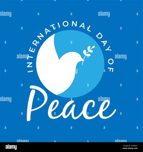 Design For Celebrating International Day Of Peace Happy World Peace