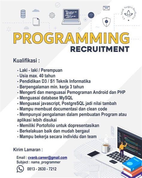 Lowongan Kerja Programming Di Cv Anak Negeri Berkarya Lokerjogja Id