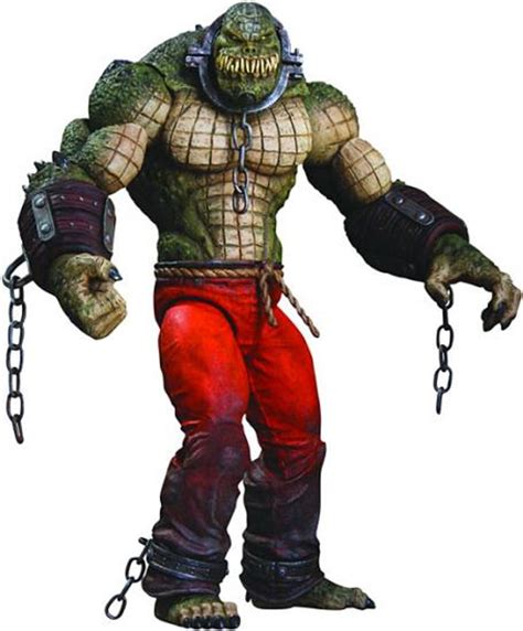 Batman Arkham City Deluxe Killer Croc Action Figure DC Direct - ToyWiz