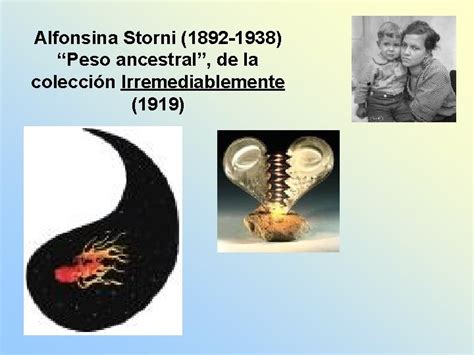 Peso Ancestral Por Alfonsina Storni Alfonsina Storni 1892