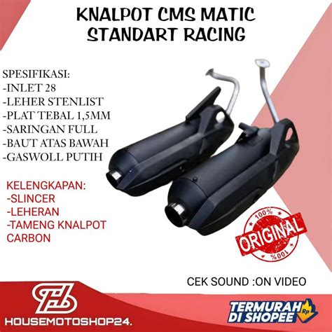 Jual Knalpot Copy Cms Vario 125 150 KNALPOT VARIO KNALPOT BEAT KNALPOT