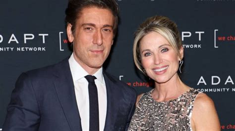 Abcs David Muir And Amy Robach Make A Stunning Couple In New Photo