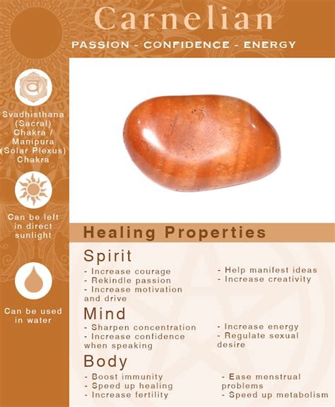 Carnelian Meaning And Properties Beadage