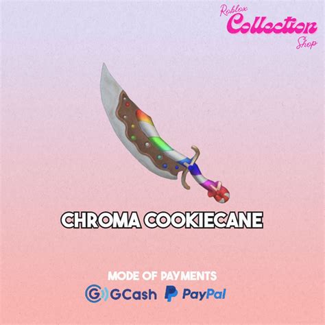 Chroma Cookiecane Murder Mystery 2 Mm2 Roblox Hobbies And Toys