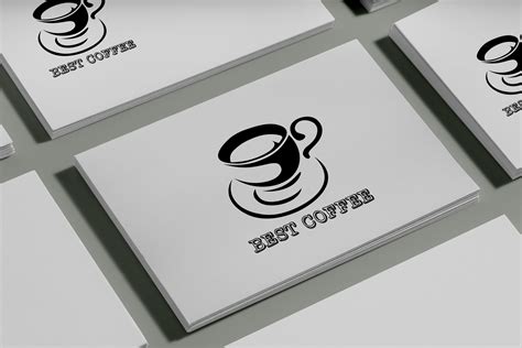 Logo Black and White - Best Coffee Graphic by djanistudio · Creative ...