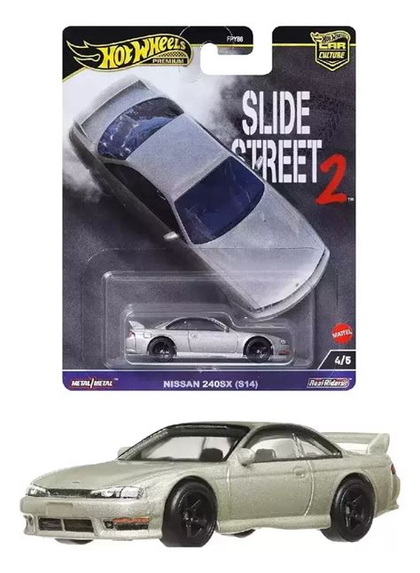 Nissan 240 SX S14 Hot Wheels Premium Car Culture Liberty Walk Slide Street 2