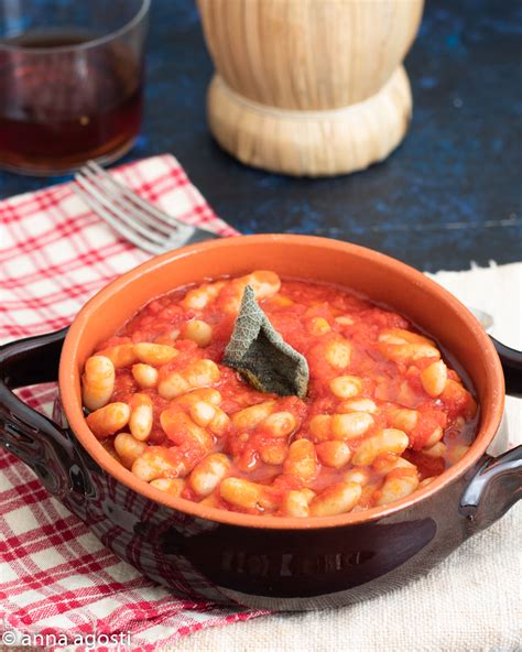 Fagioli All Uccelletto Cucina Toscana Originale Ricetta Contadina