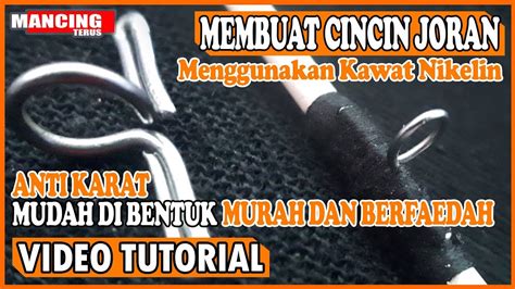 Cara Membuat Ring Guide Sendiri Menggunakan Kawat Neklin Memasang