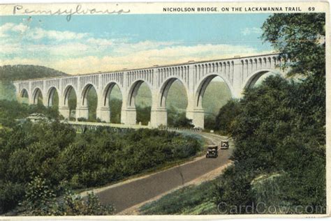 Nicholson Bridge on the Lackawanna Trail Scenic, PA