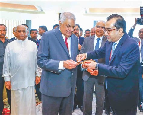 President Ranil Wickremesinghe At The Opening Of Itc Ratnadipa Hotel