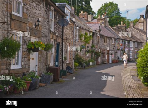 Tideswell village, Derbyshire, Peak District, England, UK Stock Photo ...