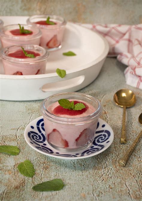 Mousse De Fresas Sin Huevo Y Sin Gelatina La Cocina De Frabisa La