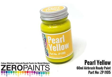 Pearl Yellow Paint 60ml | ZP-1105 | Zero Paints