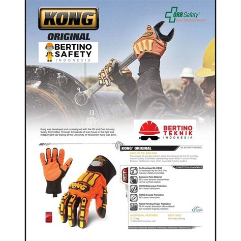 Jual Sarung Tangan Ironclad KONG Original High Impact Protection