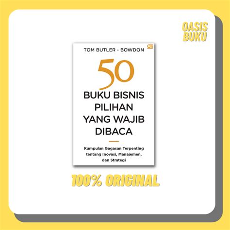 Jual 50 Buku Bisnis Pilihan Yang Wajib Dibaca TOM BUTLER BOWDON