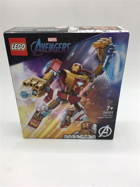 Lego Marvel Mechaniczna Zbroja Iron Mana