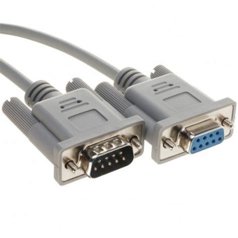 DB9 9 Pin Serial RS232 Extension M F Male To Female Cable