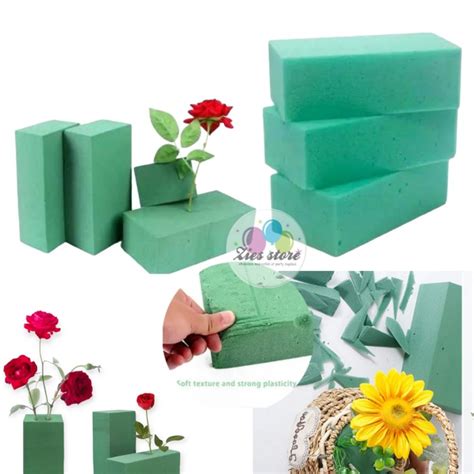 Jual Floral Foam Busa Gabus Kering Foam Busa Bunga Tanaman Artificial