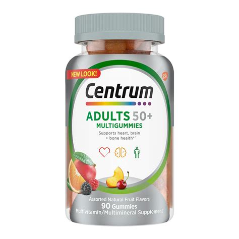 Centrum Multigummies Adult 50 Multivitamin Centrum