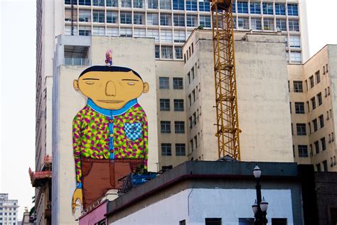 O Estrangeiro Osgemeos Rua Formosa Centro Foto Por Flickr