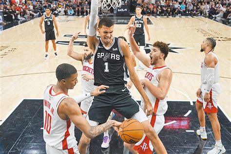 Nba》文班亞馬奪生涯首勝 樂喊愛贏球 運動天地 中國時報