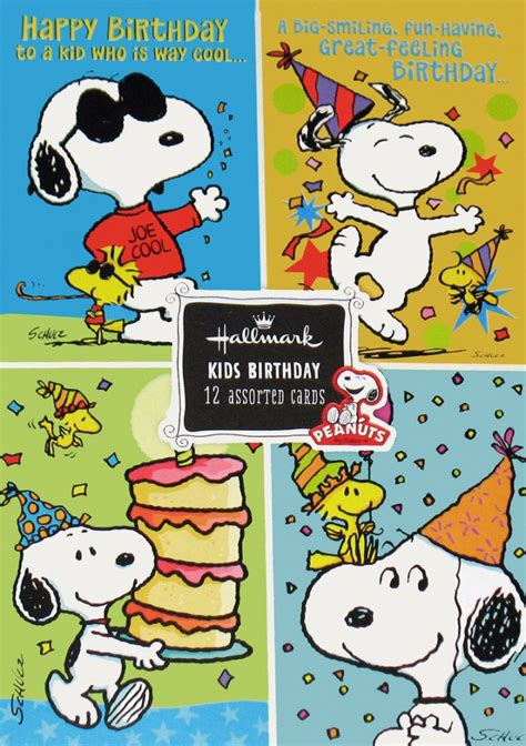 Snoopy Printable Birthday Cards Printable Card Free