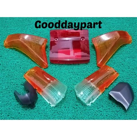 Honda Ex Dream Standard Orange Front Signal Cover Tail Lamp Cover