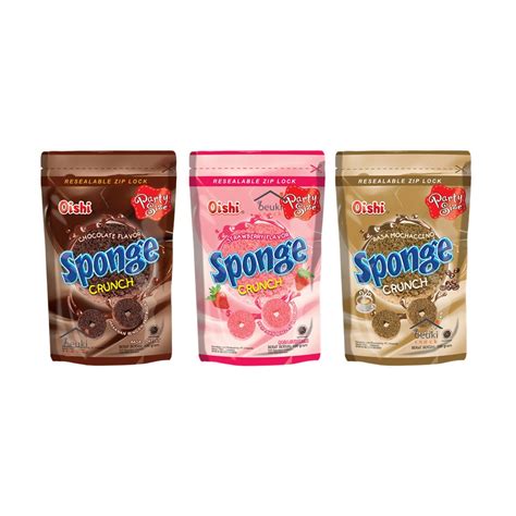 Jual Oishi Sponge Crunch Berbagai Varian Pilih Rasa Shopee Indonesia