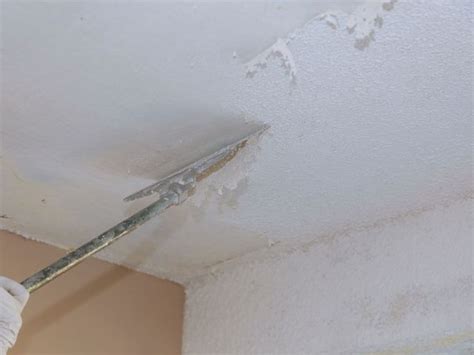 Remove Mold Textured Ceiling Shelly Lighting