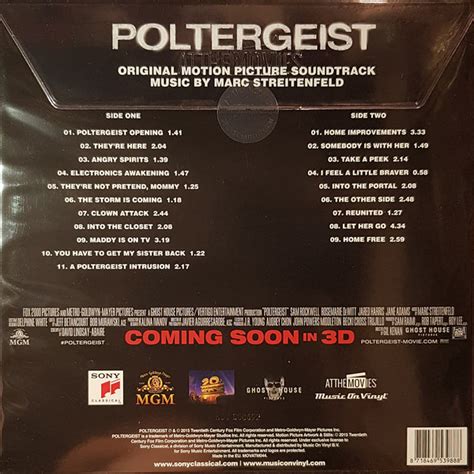 Poltergeist Original Motion Picture Soundtrack Rare Records Au