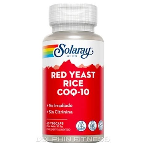 Solaray Red Yeast Rice CoQ10 60 Capsules