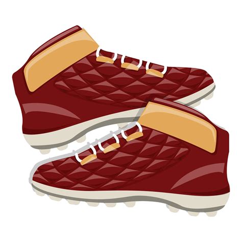 American football boots icon cartoon vector. Sport equipment 15120547 Vector Art at Vecteezy