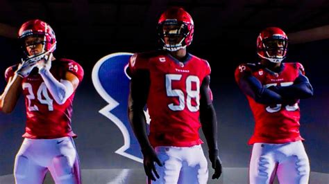 THESE RED TEXANS UNIFORMS ARE SICK Madden 23 Houston Texans Franchise