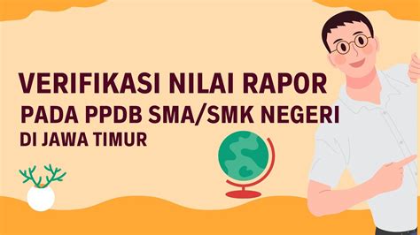 Cara Mudah Verifikasi Nilai Rapor Pada PPDB SMA SMK Negeri Jatim 2024