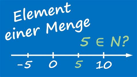 Element Einer Menge Mathe 5 Klasse Gymnasium Bayern YouTube