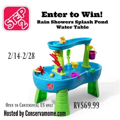 Step2 Rain Showers Splash Pond Water Table Giveaway - The Kids Did It