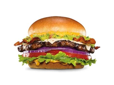 The Guacamole Bacon Angus Burger Is Back At Carls Jr For A Limited Time Rfastfood