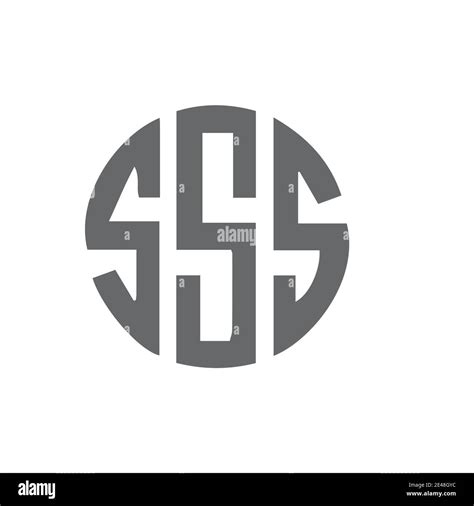 Set Of Letter Circle Monogram Stock Vector Image And Art Alamy