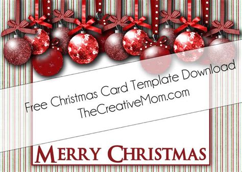 Christmas Cards Free Template Collection