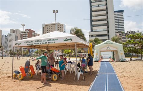 Projeto Praia Acess Vel Funciona Diariamente Na Alta Esta O