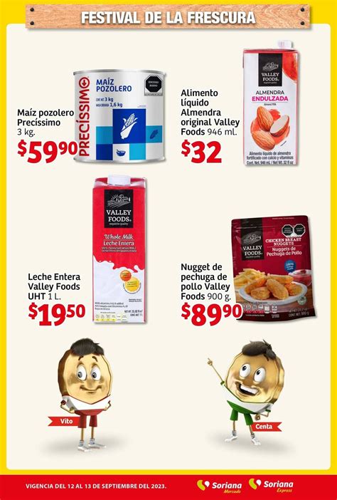 Ofertas Soriana Mercado En Despensa Frutas Y Verduras 12 Y 13 De