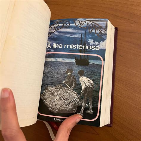 Julio Verne A Ilha Misteriosa 3 Vols Completo Envio Grátis