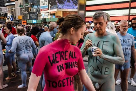 Naked Protest Against Divisiveness Photos Thefappening