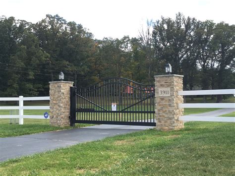 Aluminum Entry Gates Swiss Valley Fence