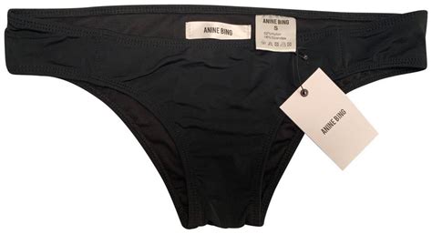Anine Bing Black Bikini Bottom Listed By Relove Black Bikini Black