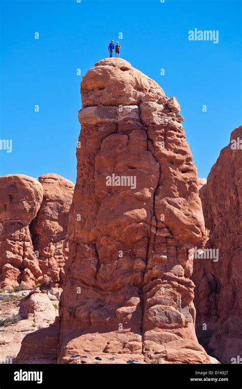 Entrada Sandstone Spires Hi Res Stock Photography And Images Alamy