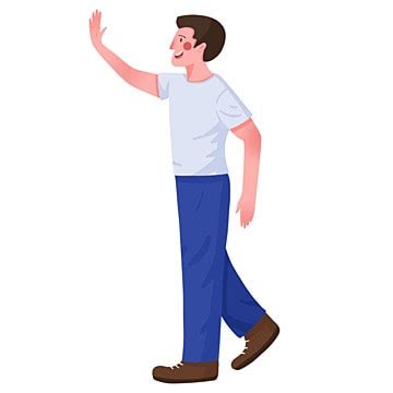 Animated Man Waving