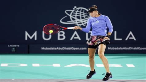 WTA | 2023 Mubadala Abu Dhabi Open | QF3 | Maia v Rybakina | Highlights ...